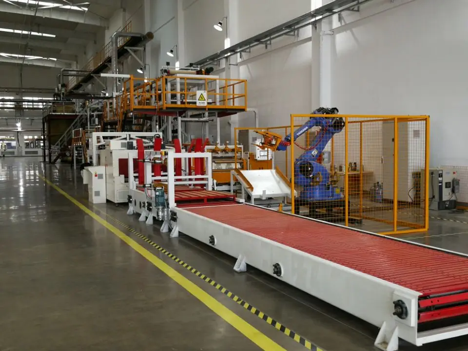 Assembly line self adhering molding device,self adhesive waterproof membrane production line