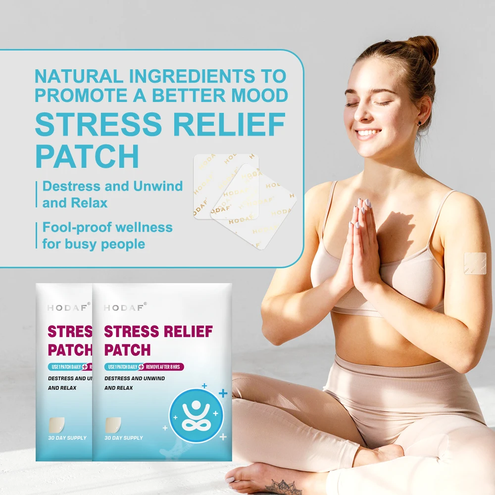 Drug Free Mood Calming Stickers All Natural Sticker Patch Mood Support For Relaxation Stay Calm