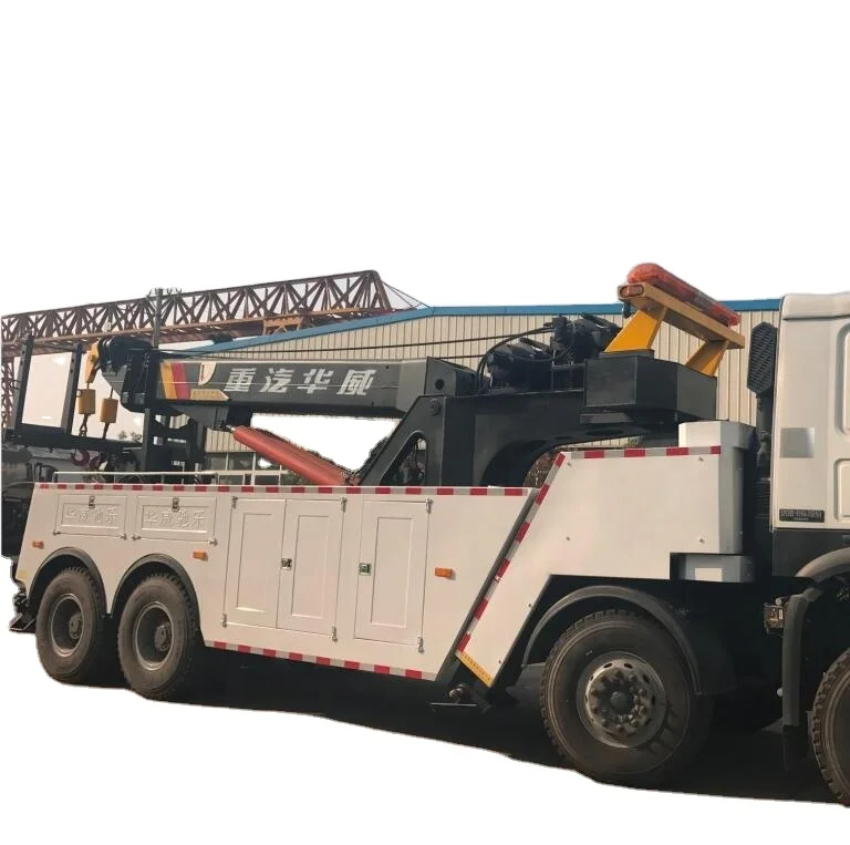 Sinotruk 4x2 Rollback Flatbed Wrecker 4 Ton Municipal Underlift Road Recovery Tow Truck Roadside Assista