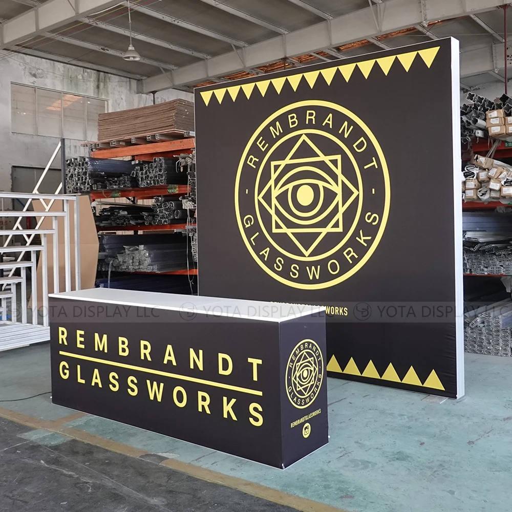 Custom Design Easy Assemble 10x10 Exhibition Tradeshow Expo Booth Display