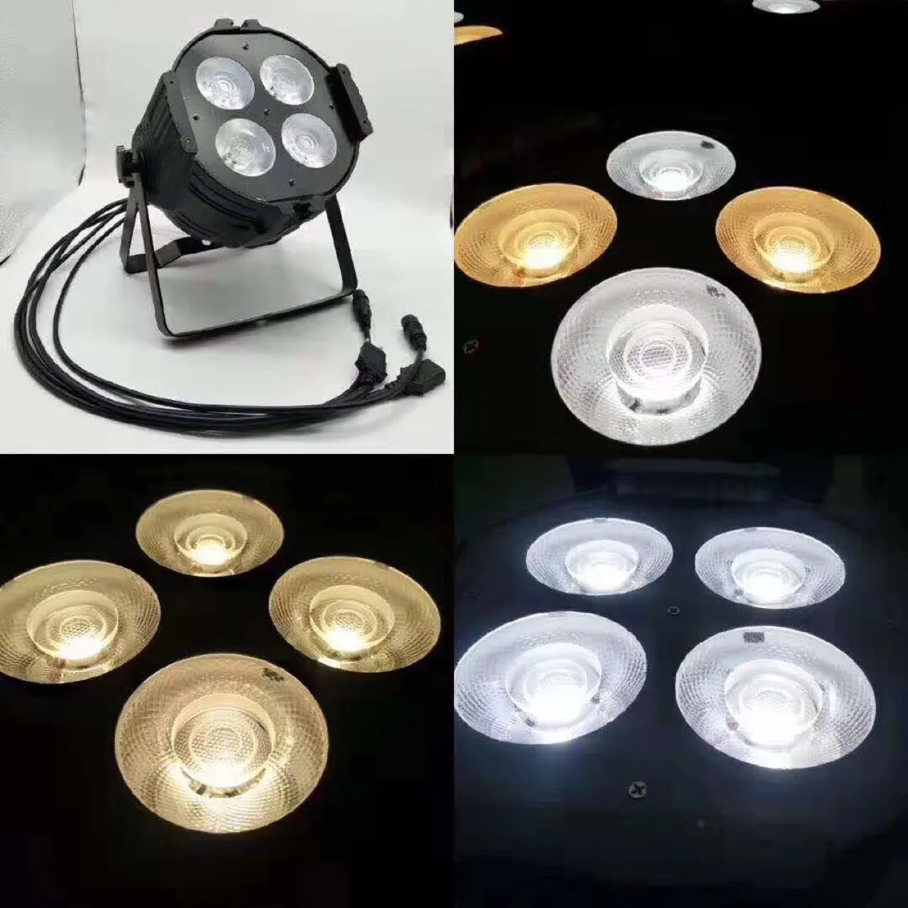 350 Вт RGB 3 в 1 COB Led Par поверхностное освещение DMX