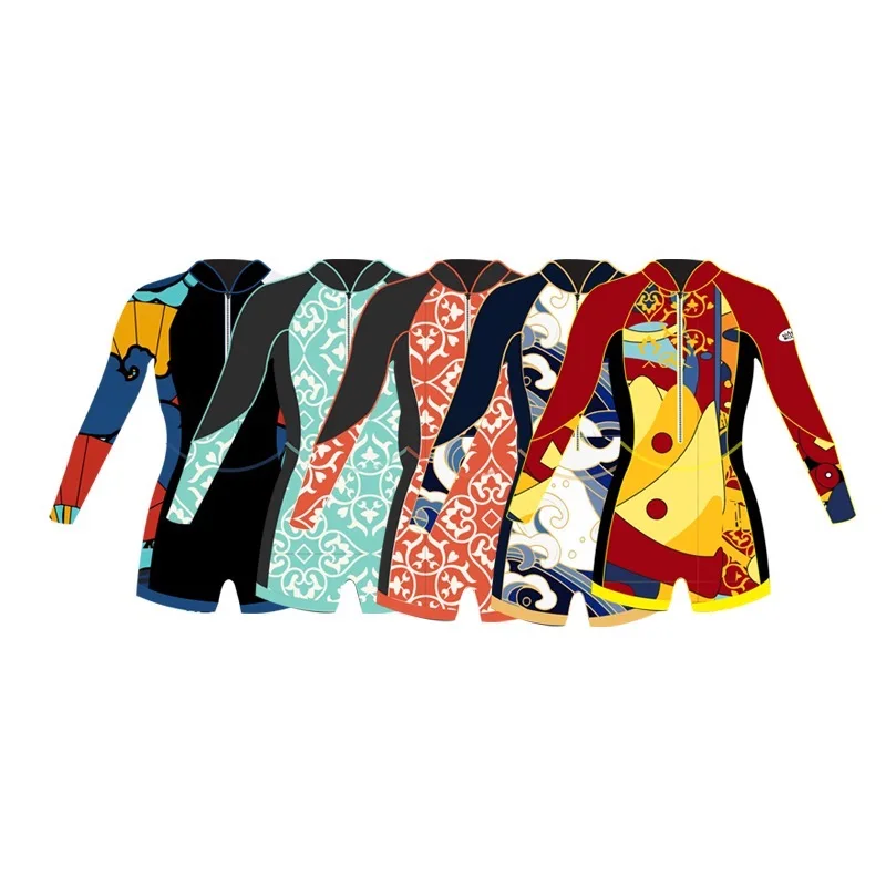 Neoprene wetsuits Surfing Suit Fullsuit spearfishing wetsuit Fishing Clothes women wetsuit