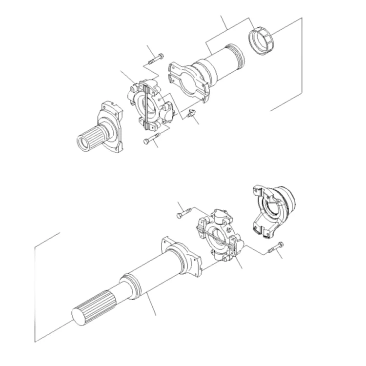 Высококачественные детали Komatsu HD465HD785 569-30-71610 569-33-05030 569-33-11430 569-33-71480 569-33-71931 569-34-71410 569-34-71440