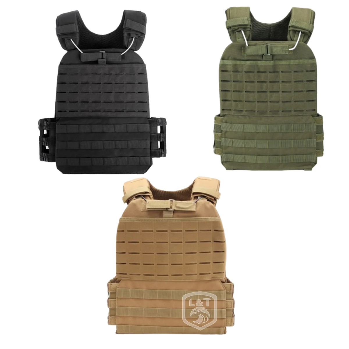 Molle Tactical Vest Laser Cut Plate Carrier Tactical Vest Outdoors Security Equipment Men Women