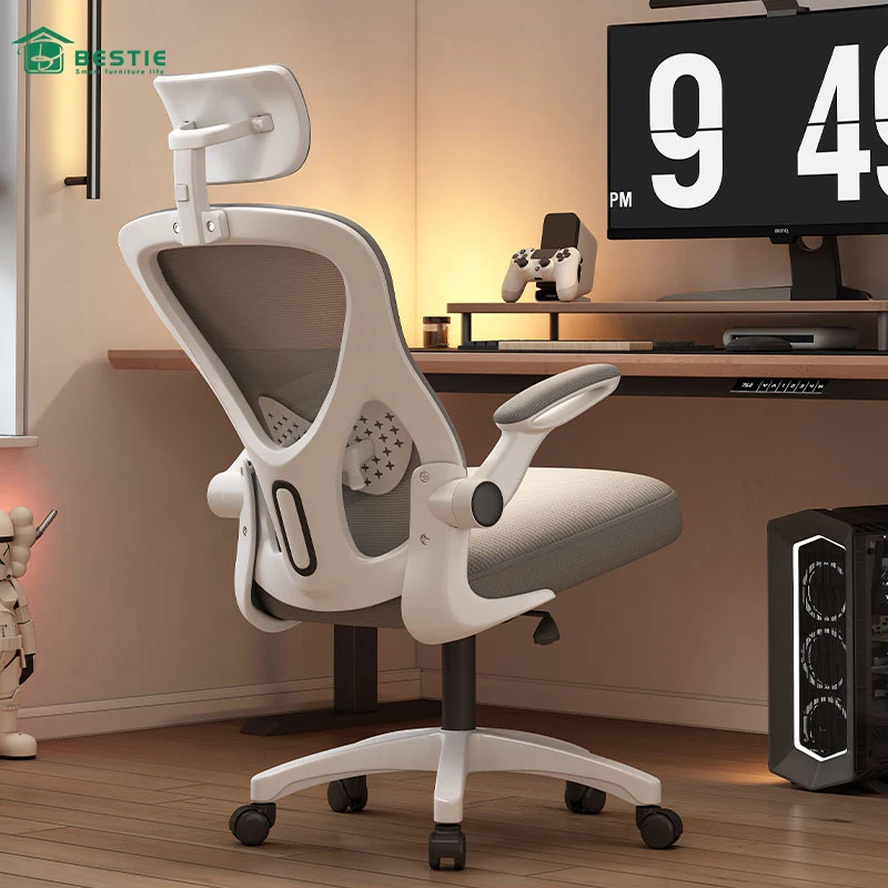 Wholesale Comfortable Swivel Computer office chair Luxury Moving Modern Rocking Mesh Fabric Ergonomic Office Chair