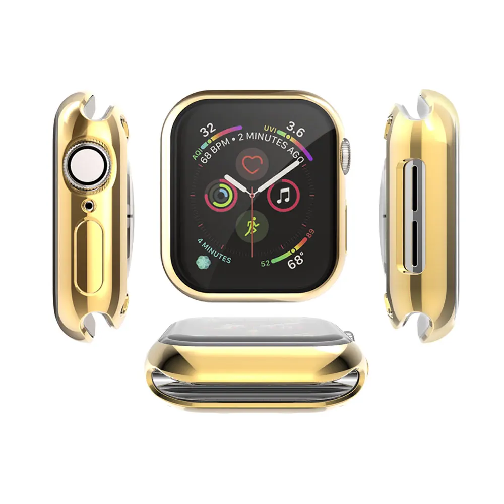  Мягкий защитный чехол из ТПУ для Apple Watch серии 38 40 42 44 мм