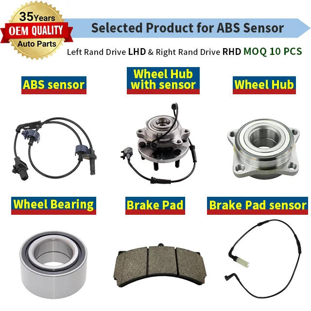 Jmen for DATSUN 1200 B210 B310 B303 B110 B120 NISSAN SUNNY ABS Sensor Wheel Speed car pickup Auto Electric Parts