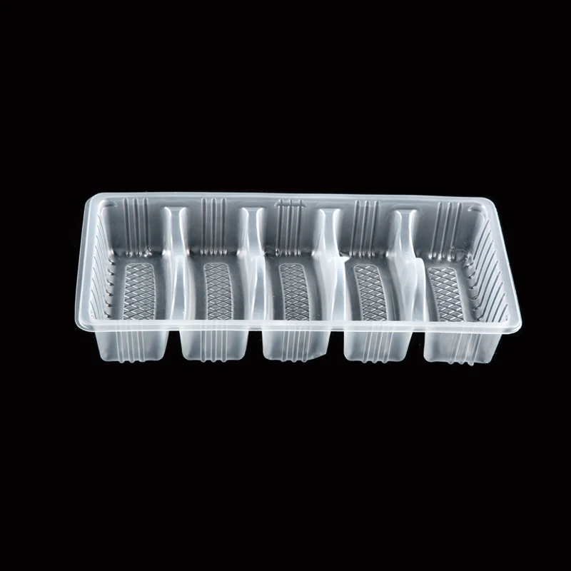dumpling tray plastic Frozen Dumplings Tray Custom Design Disposable Blister PP food packaging PP dumpling tray