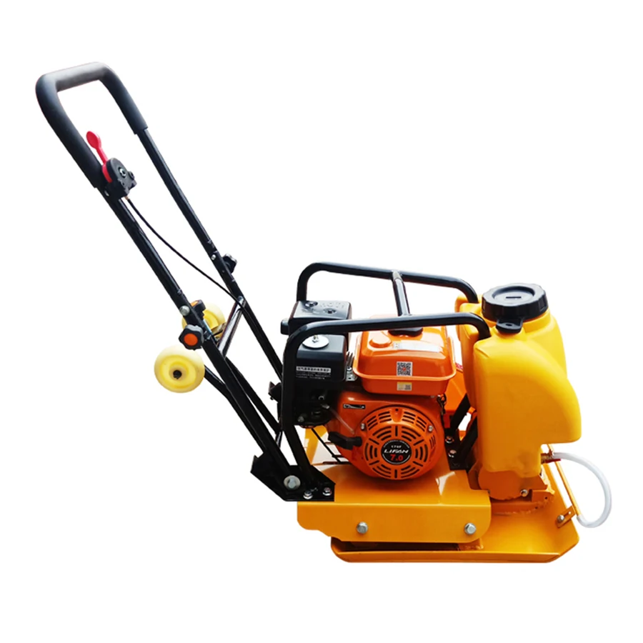 90 type gasoline flat compactor Sand road compactor gasoline diesel  Honda engine  vibratory concrete earth compactor