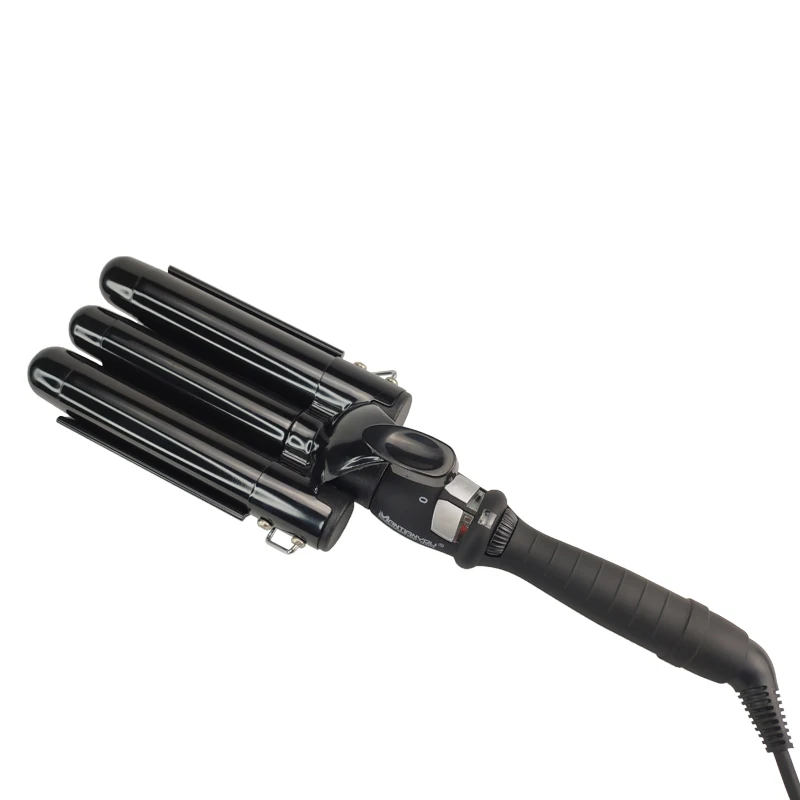 private label Triple barrel hair curler salon tools professional electric hair roller set Automatic Hair Curling iron