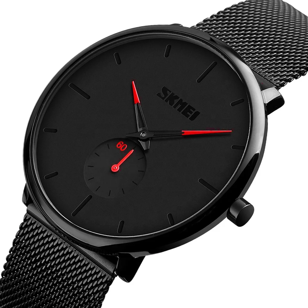 SKMEI 9185 mens watches in wristwatches luxury quartz watch sr626sw  oem luxury stainless steel wrist watches