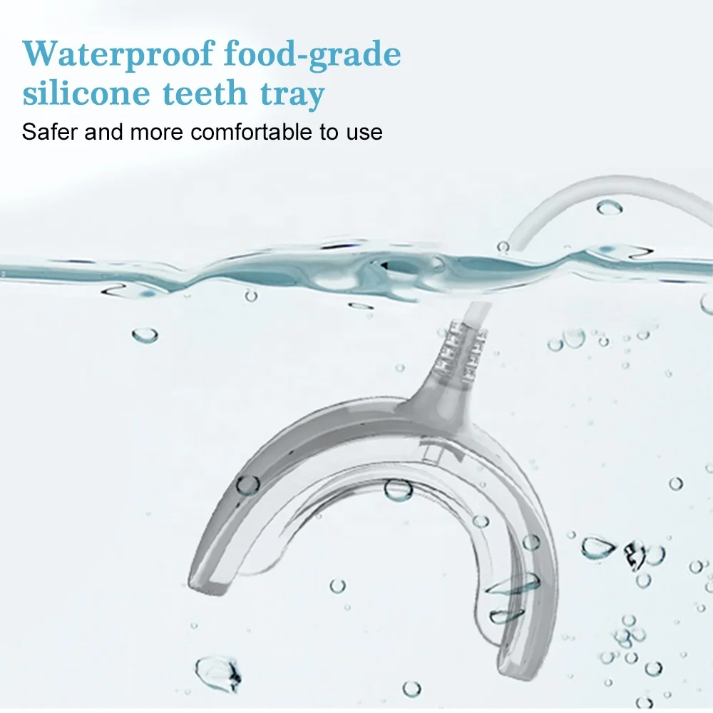 Teeth Whitening Accelerator Tray Teeth Whitening kit with gels for Sensitive Teeth, Gums, Braces Care