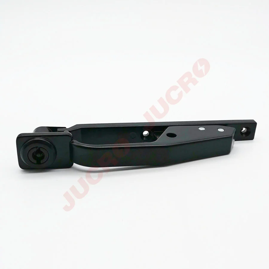 DL887-3 Black 220mm  electrical box  switchgear Lock For Industrial Cabinet
