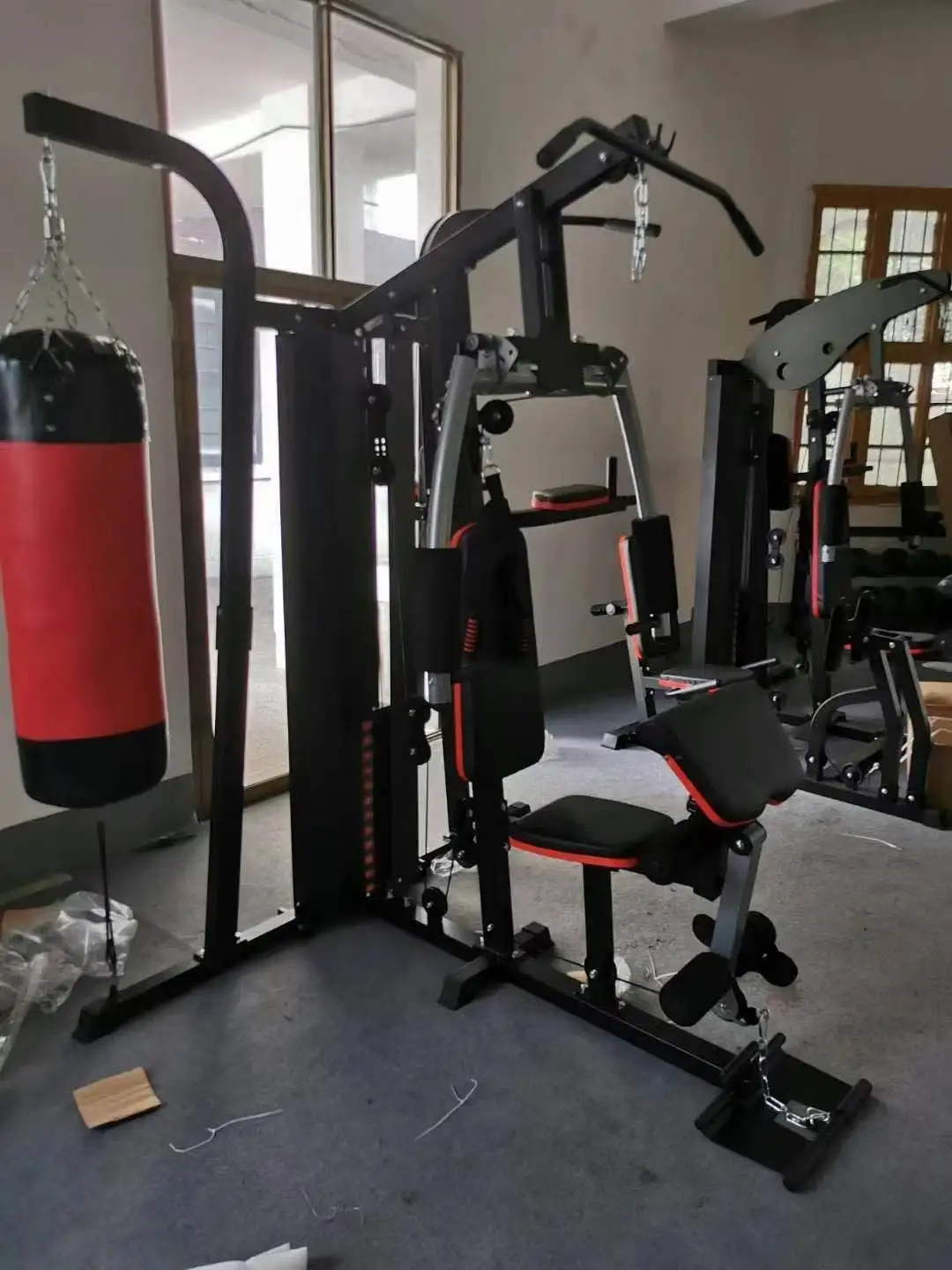 
2021 updated body exercise multi station home gym 3 station multi gym fitness machine equipment 