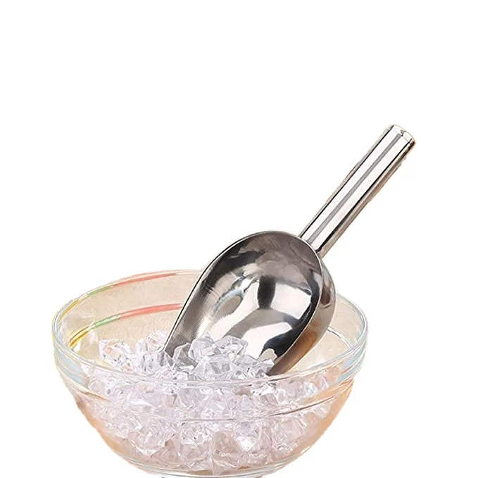 Инструмент для бара с логотипом на заказ лопатка перфорированным ковшом контурной ручкой