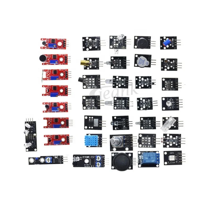 37 in 1 Sensor starter kit For arduino UNO R3 (Works with Official for Arduino Boards)