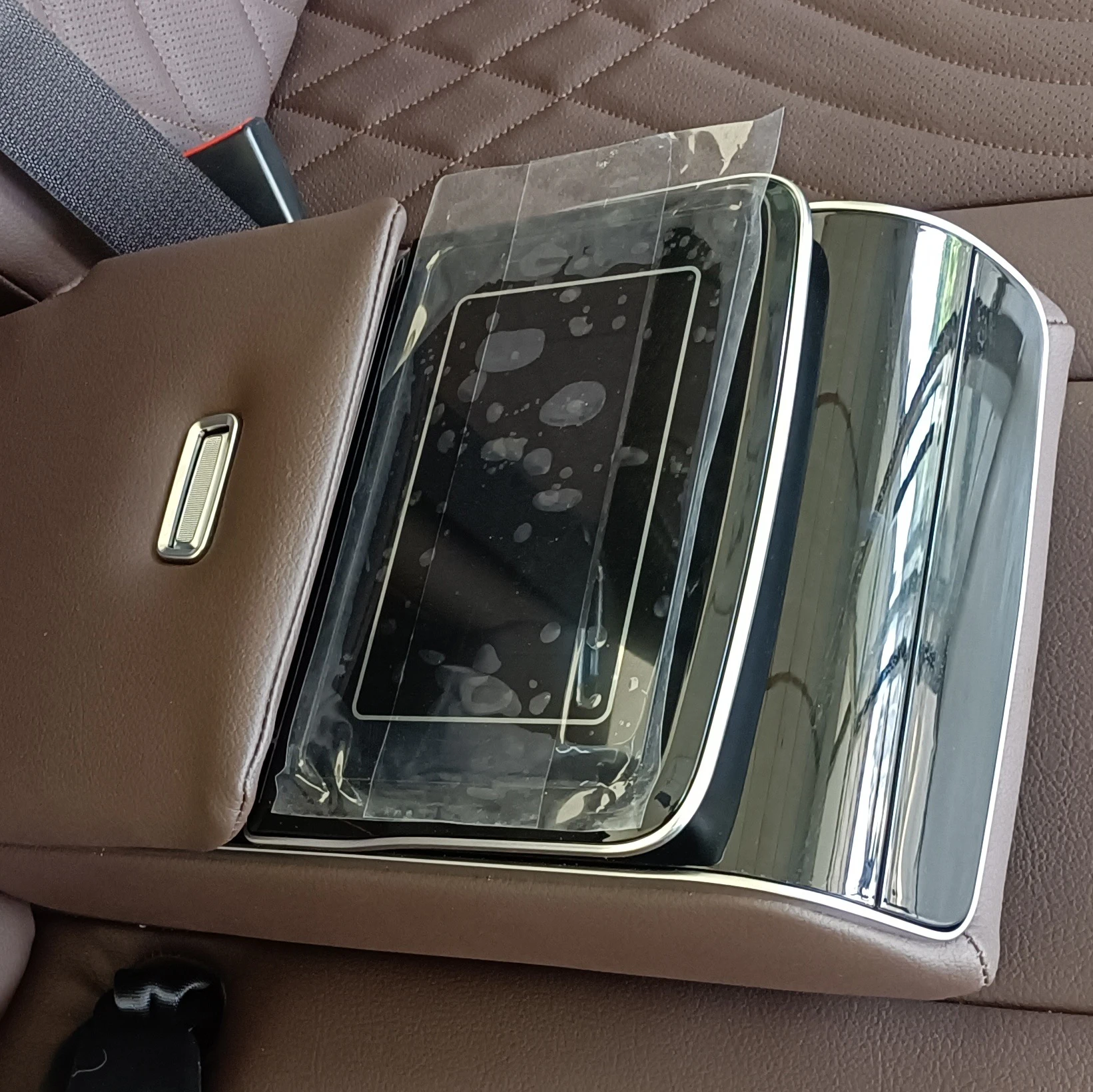 STSF-AEF-BC Interior Modified electric vip luxury car back rear seat sofa bed for Toyota Hiace Campervan