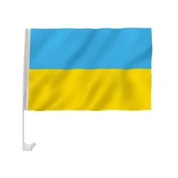 Ukraine flag car mirror cover engine cover cover Ukraine Russia 30*45cm car flag ukraine flag