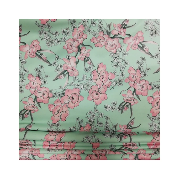 No MOQ Custom Digital Printing Stretch Corduroy Fabric For