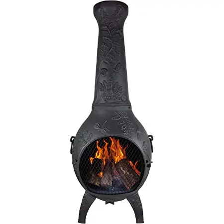 Оптовая продажа с завода садовый гриль для барбекю уличный камин чугунная