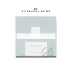 Custom logo High quality novelty unique paper pack sticky notes set