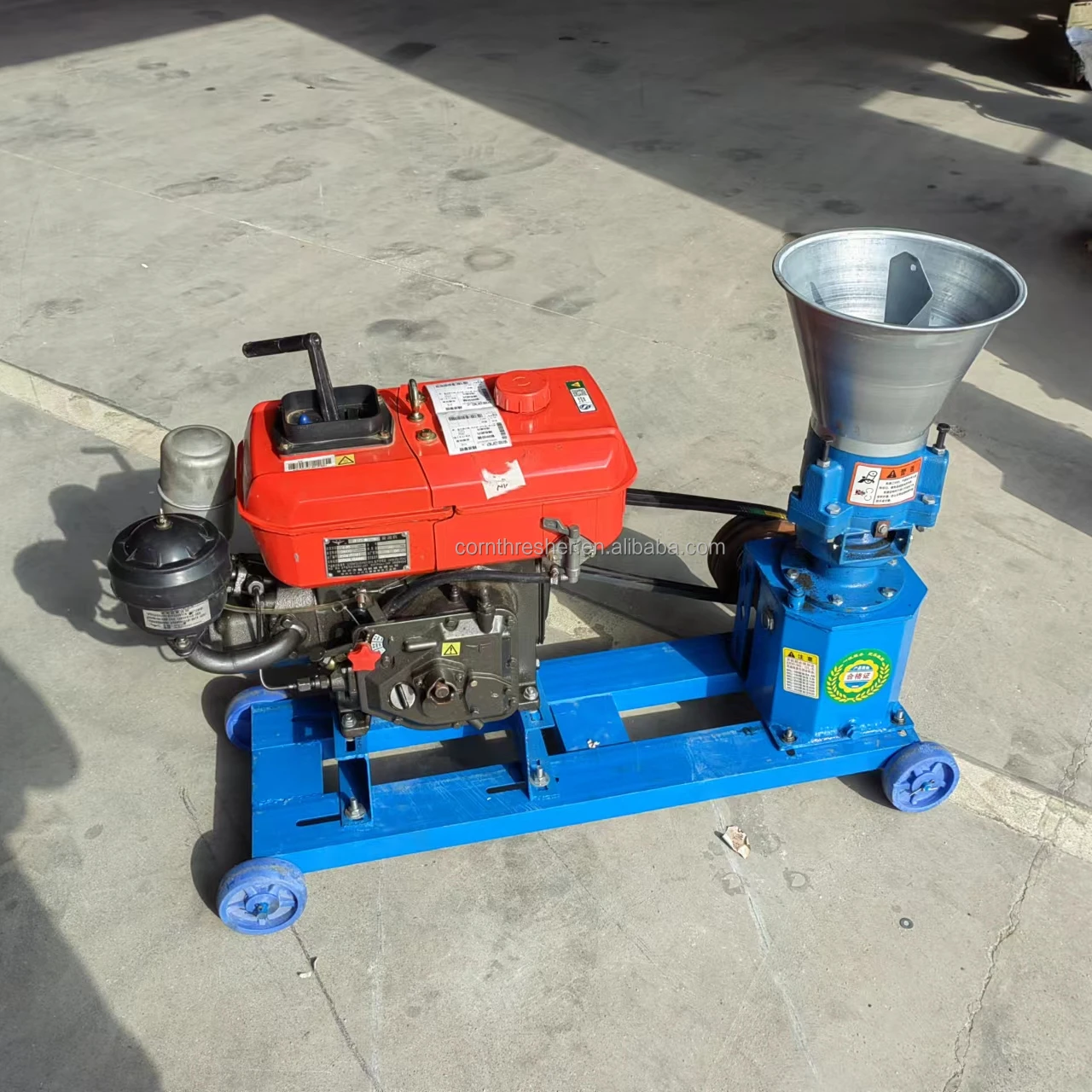 China Factory Direct Sale Small Electric Motor  Gasoline Diesel Engine Animal Feed Pellet Machine