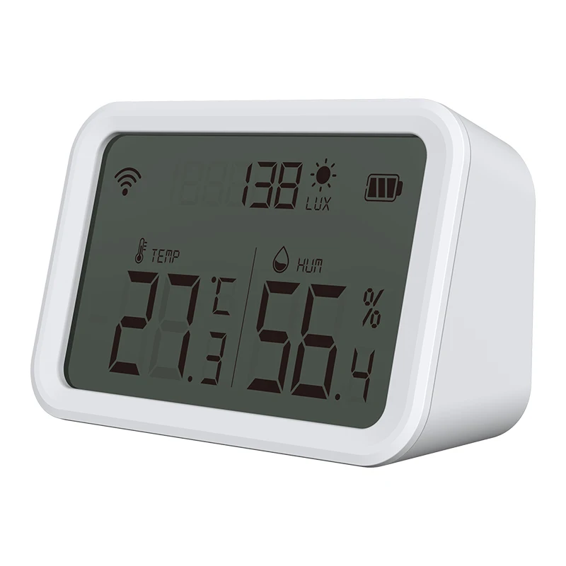 Tuya Smart Life Wireless Hygrometer Temperature Sensor WIFI Temperature and Humidity Sensor With LCD Screen