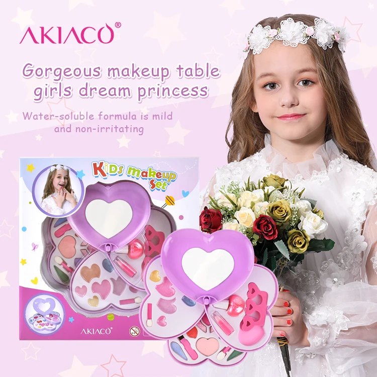 kid baby cosmetic box kit for girls makeup sets make up toys