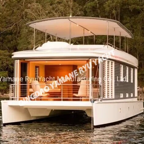 Performance Aluminum 5083 Boat Outboard Pontoon House Boat