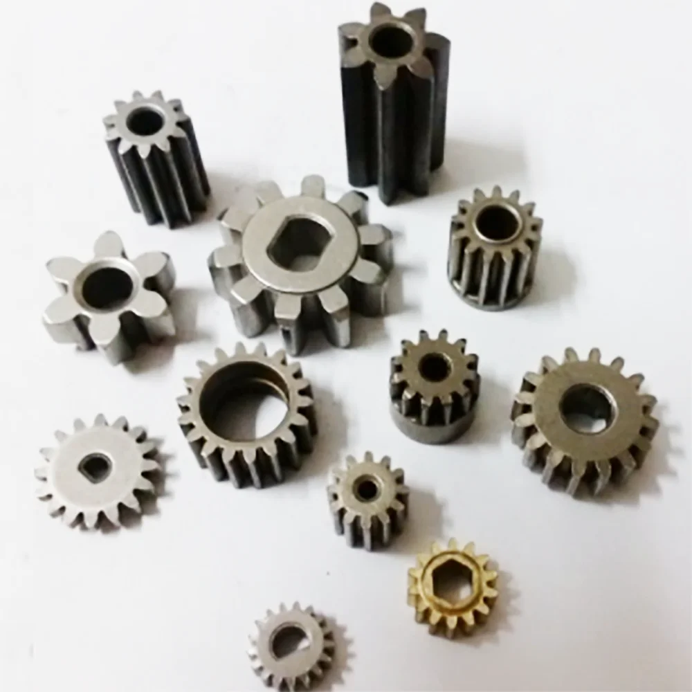 Custom Metal Injection Mold Solid Phase Sintering Mechanical Parts Micro Internal Spur Gear Mim Part For Automotive Micro Motor