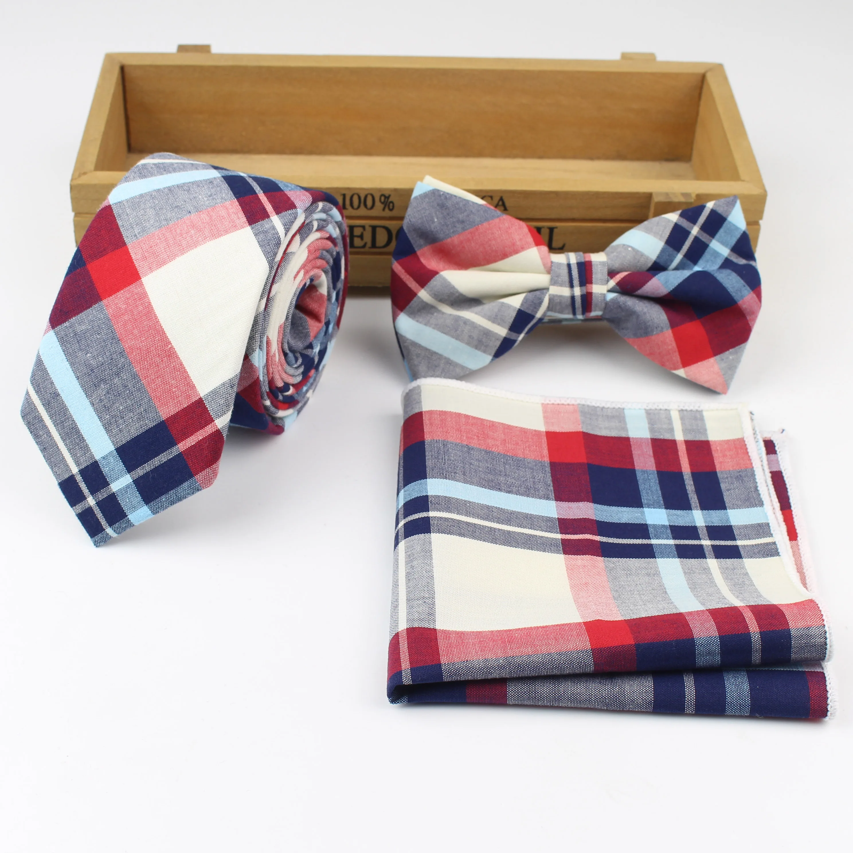 
Цветной галстук для женщин и мужчин, набор галстуков в клетку, повседневные галстуки-бабочки, галстук-бабочка, квадратный карман, Мужской Хлопковый тонкий галстук-бабочка 