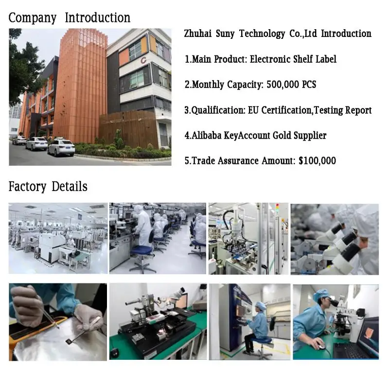 SUNY Animated e-ink Ecreen Retail Eink Color Display Battery Operated E-ink Display