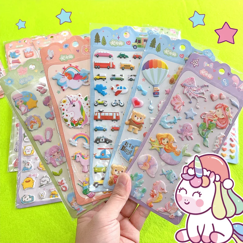 China Factory Supplier Wholesale Hot Selling Pop Cartoon Sticker For handbook,decoration