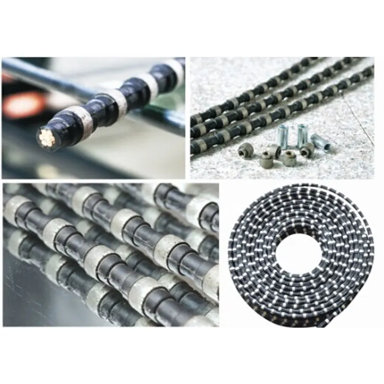 Chain Wire Saw Block Stone Accessory Cutting Machine For Marble Quarry Granite Wire Saw Machine