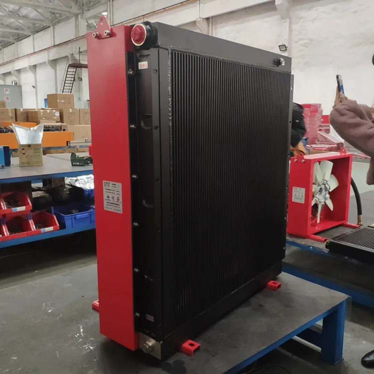 High Quality Customized Aluminum Micro channel Heat Exchanger for Mineral Oil Coolers