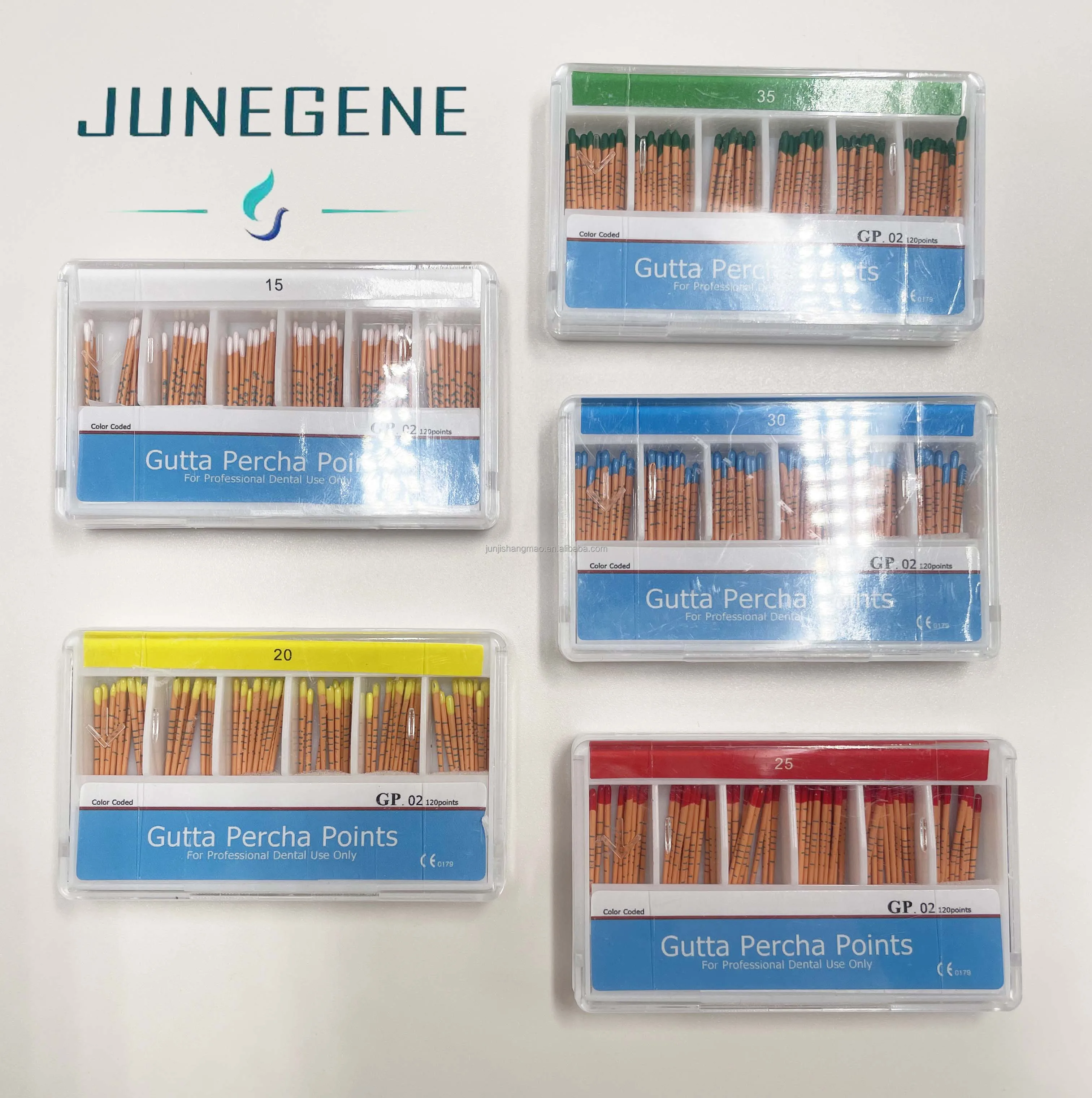 Dental  Root Canal Consumables F1 F2 F3 F4 F5 Dental Material Supplier Gapadent Gutta Percha Points Absorbent Paper Points