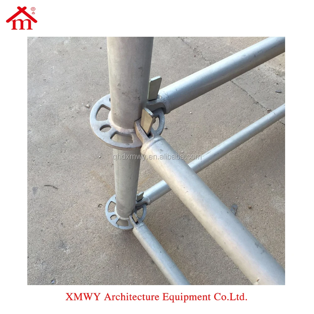 International Standards Layher steel Ringlock Scaffolding System Hot Dipped Galvanized
