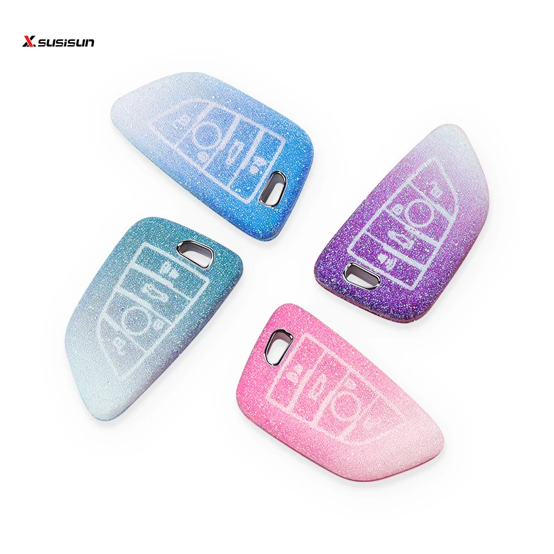 
A Variety Of Colors New Fashion Star Diamond Car Key Luxury Car Key Case For 1 Series 7 Series X5 