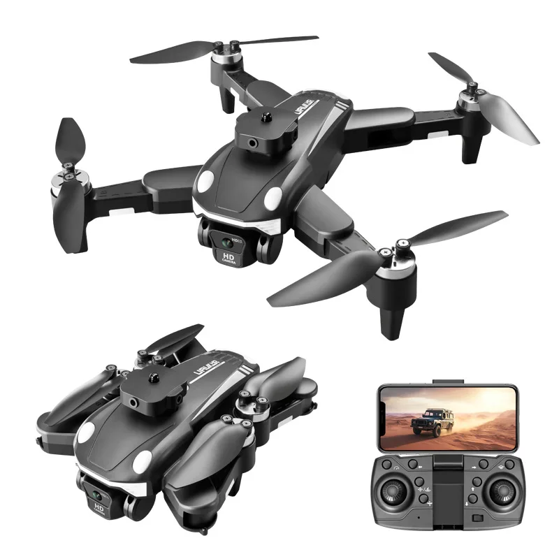 F200 brushless folding drone optical flow obstacle avoidance dual camera aerial quadcopter remote control aircraft