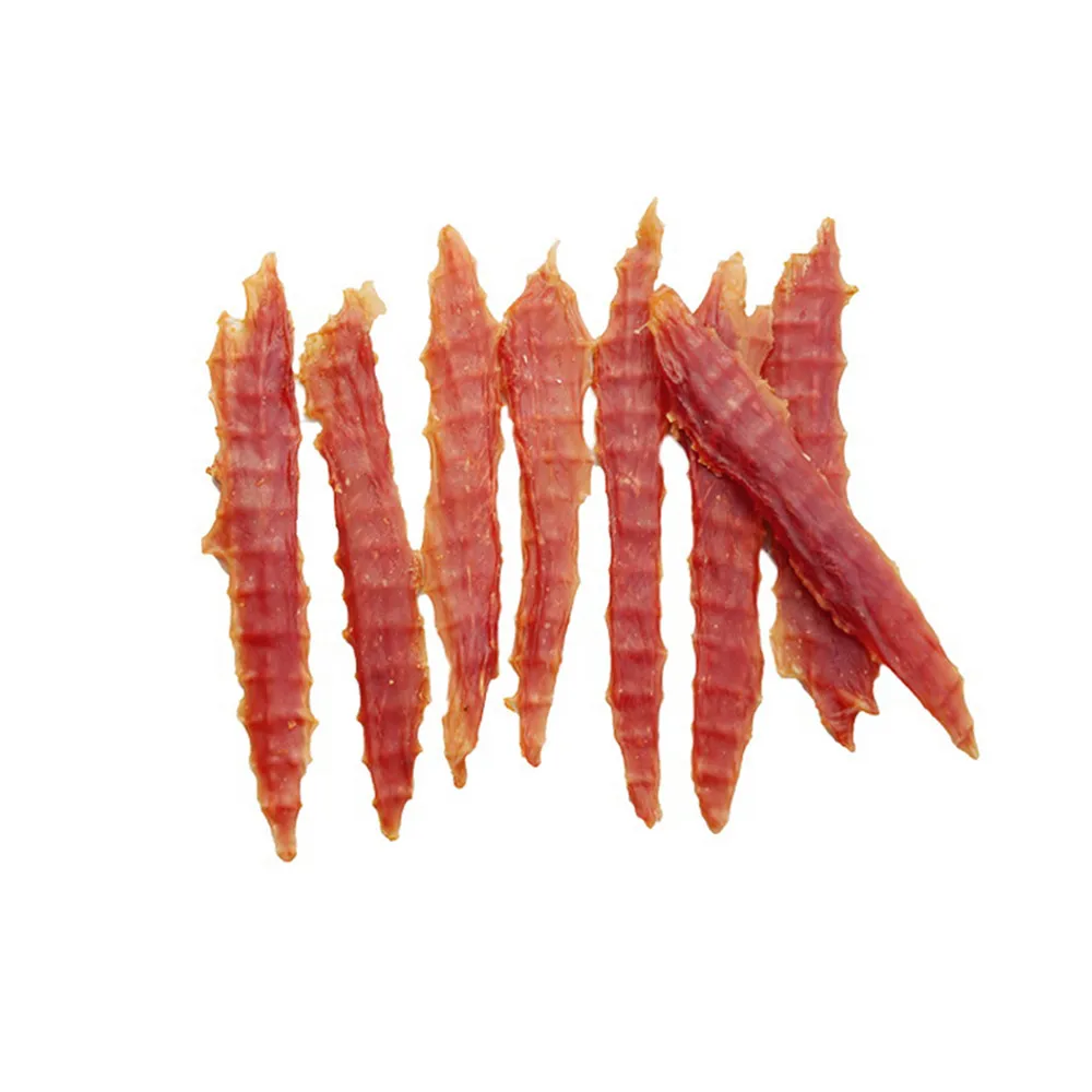 OEM Wholesale Chicken duck Meat Jerky Fillet 100% Natural Pet Food Dog Treats Pet Snacks