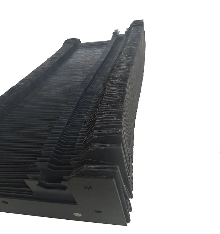 CNC machine plastic accordion cnc machine guards Guard shield
