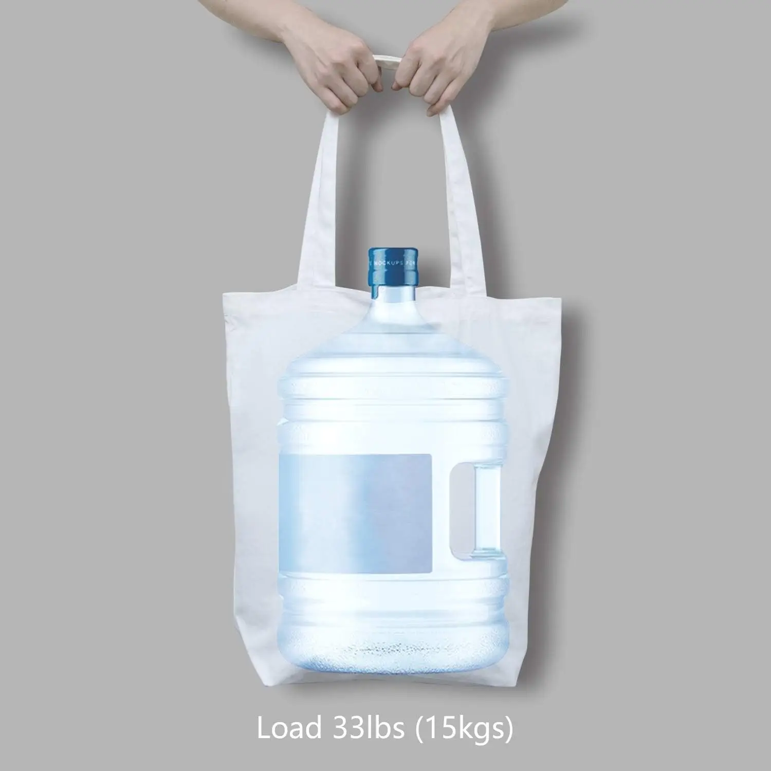 Hot 10 Oz Grocery Shopping Camping Lunch Reusable Recycled Canvas Blank White Tote Cotton Clutch Bag