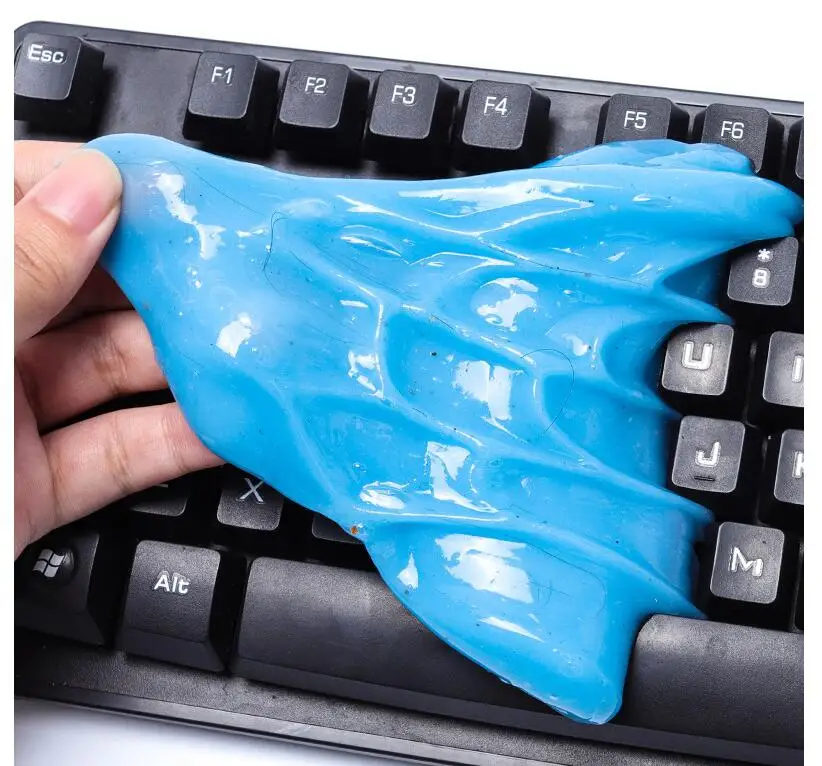 Super Reuse Clean Gel Car Cleaning Gel  for Car Putty Cleaning Keyboard Cleaner Car Accessories Blue