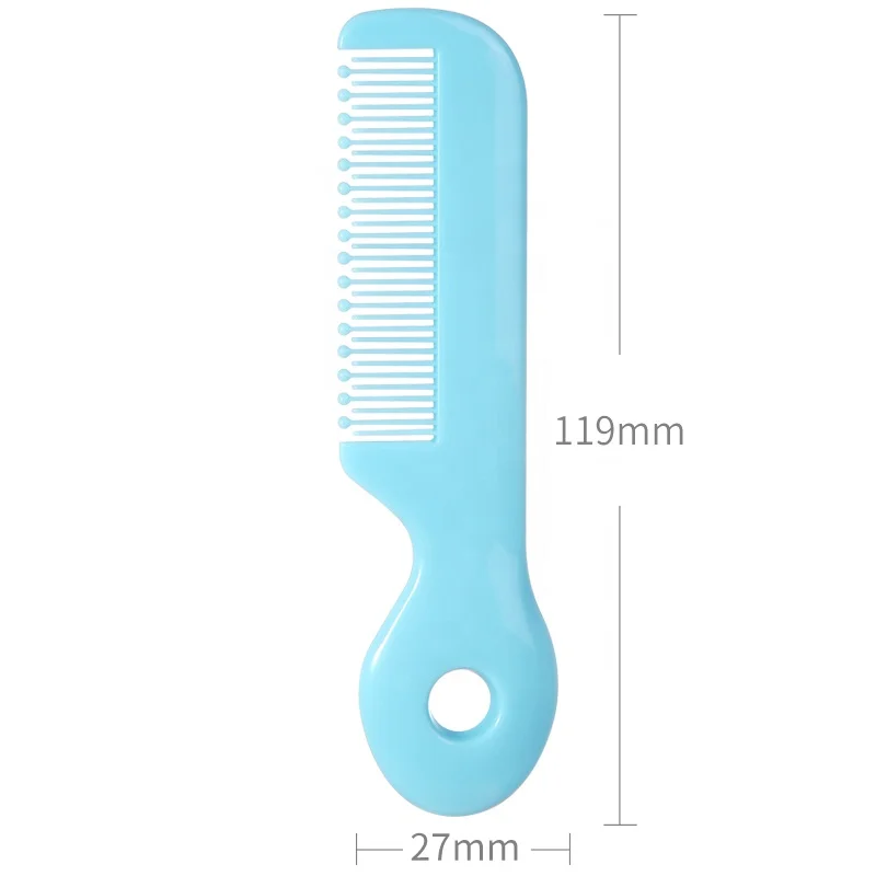 
Factory sal ABS round handle Baby Hair Comb safty baby comb 