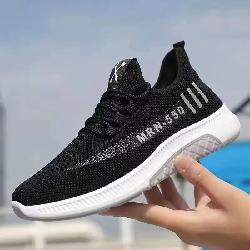 Ladies Men Running Athletic Sports Shoe Part Vamp Mesh Custom Knit Fabric Sneaker Sport Upper