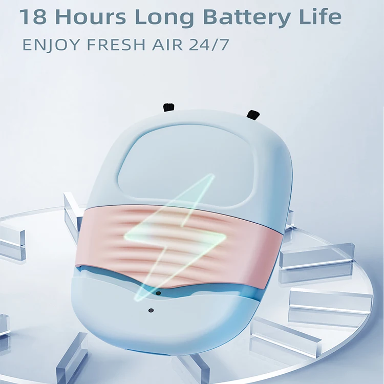 Wearable Personal Air Purifier Negative Ion Generator Air Purifier Necklace Personal Air Purifier