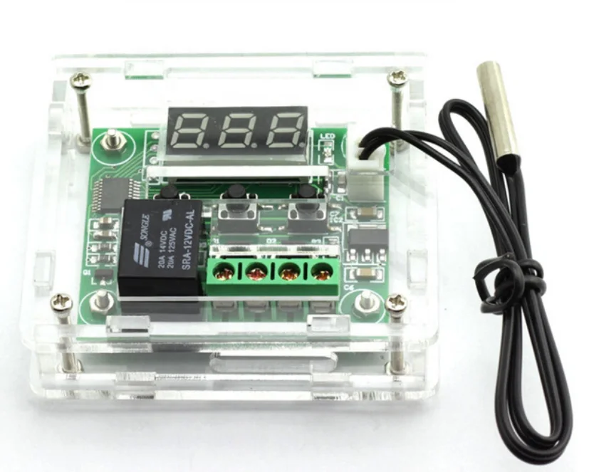 W1209 цифровой регулятор температуры Переключатель платы DC12V