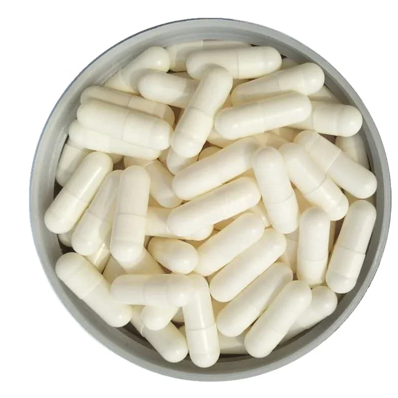 Best Quality Vegan Capsules Size 00 0 White  Capsule Shell In Health Care Industry