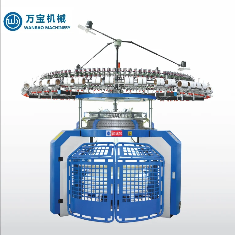 WANBAO  Single Jersey Circular Knitting Machine in Textile Factory