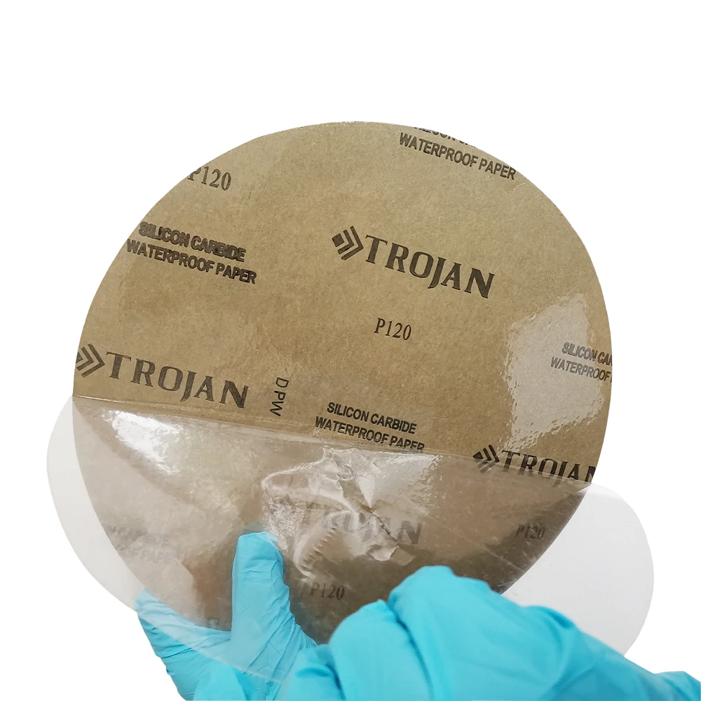 Silicon Carbide  Abrasive Paper(Adhesive Back PSA) For Grinding and Polishing Machine From 8 inch (200mm) Up To 12 inch (300mm)